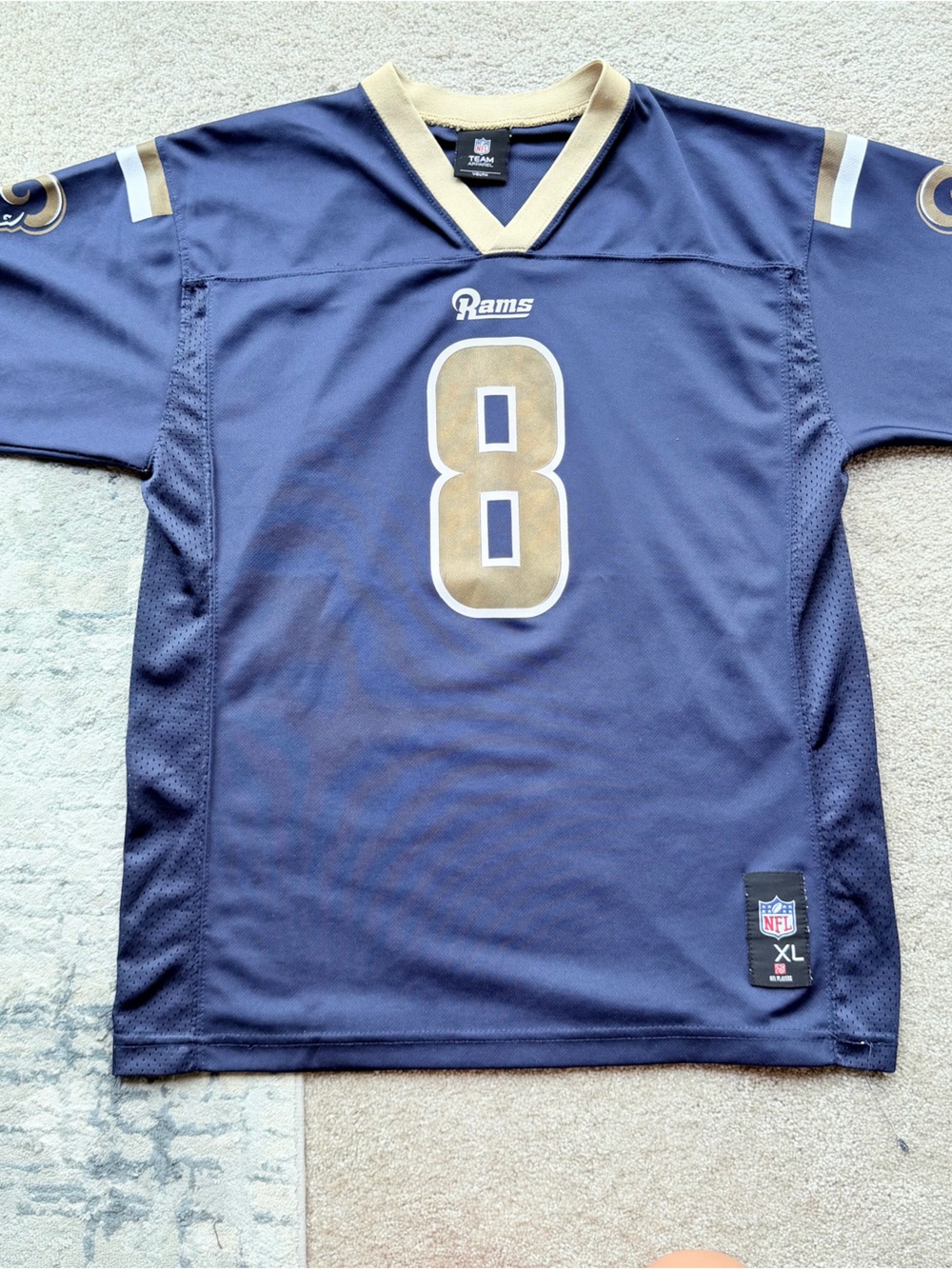 St. Louis Rams #8 Sam Bradford Youth Jersey - Size XL
